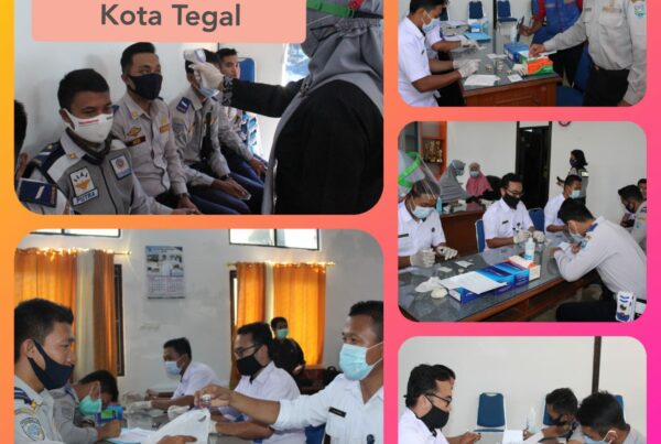 Pemberdayaan masyarakat anti Narkoba melalui tes urine di Dinas perhubungan Kota Tegal