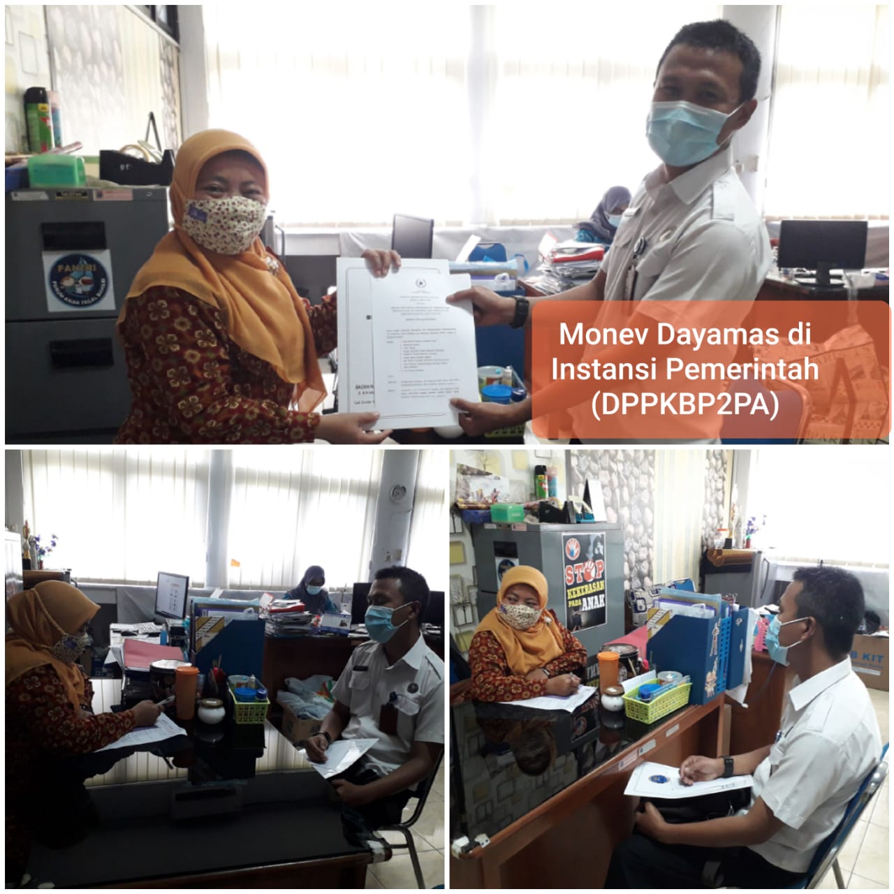 Monitoring dan Evaluasi Program Pemberdayaan masyarakat di Instansi Pemerintah (DPPKBP2PA) Monitoring dan Evaluasi Program Pemberdayaan masyarakat di Instansi Pemerintah (DPPKBP2PA)