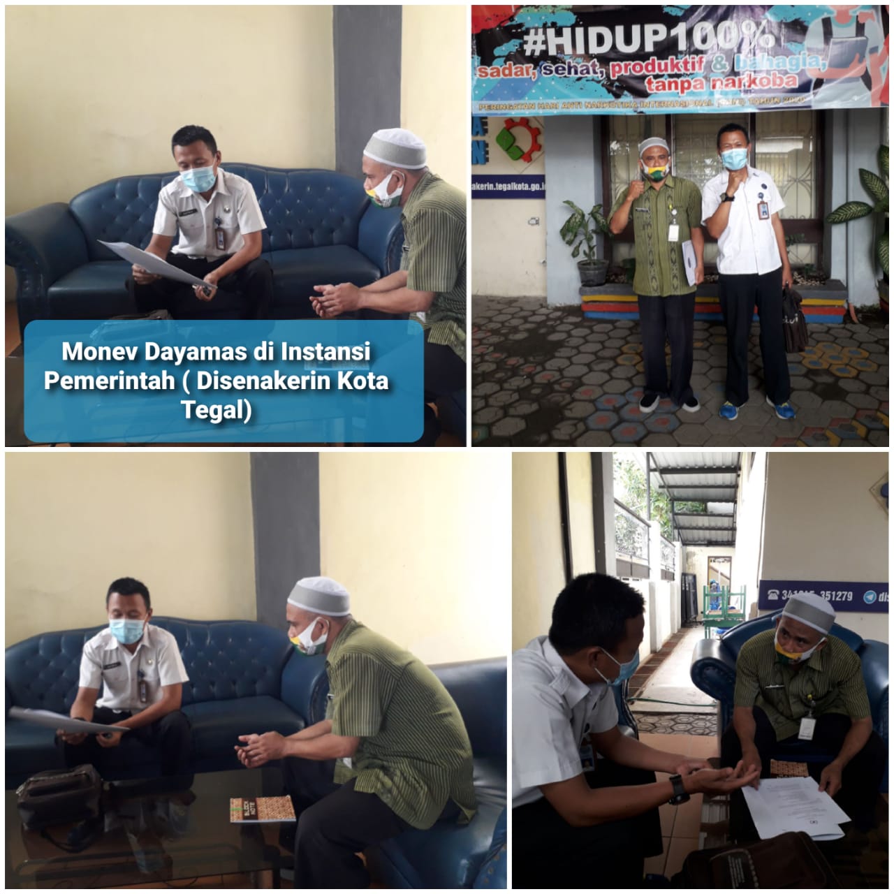 Monitoring dan Evaluasi Program Pemberdayaan masyarakat di Instansi Pemerintah (Disnakerin Kota Tegal) Monitoring dan Evaluasi Program Pemberdayaan masyarakat di Instansi Pemerintah (Disnakerin Kota Tegal)