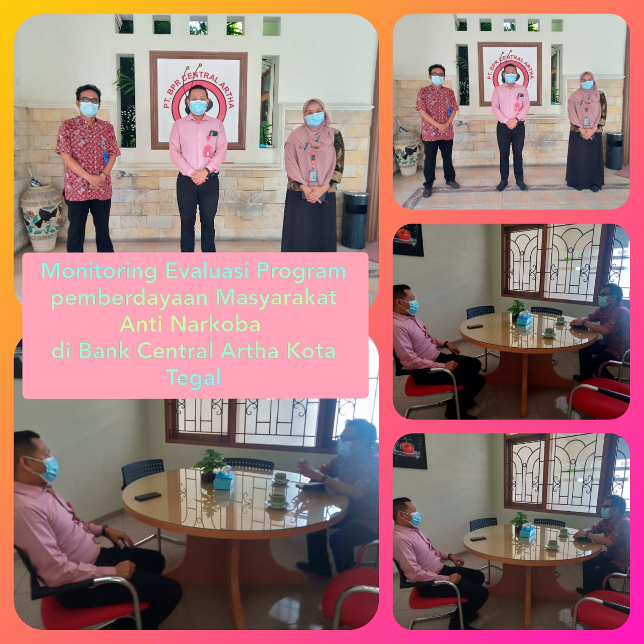 Monitoring dan Evaluasi Program Pemberdayaan masyarakat di Instansi Swasta Bank Central Artha Kota Tegal Monitoring dan Evaluasi Program Pemberdayaan masyarakat di Instansi Swasta Bank Central Artha Kota Tegal