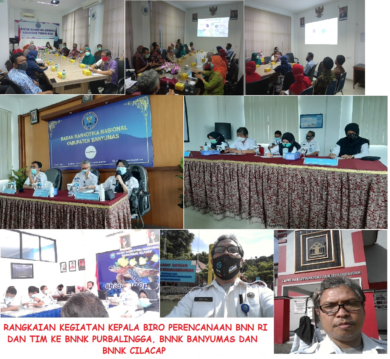 Bintek Perencanaan dan Anggaran oleh Biro Perencanaan BNN RI di BNNK Purbalingga, BNNK Banyumas, BNNK Cilacap. Bintek Perencanaan dan Anggaran oleh Biro Perencanaan BNN RI di BNNK Purbalingga, BNNK Banyumas, BNNK Cilacap.