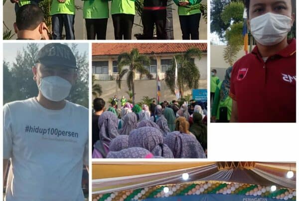 Jalan Sehat Peringatan Hari Kesehatan Nasional Ke 58