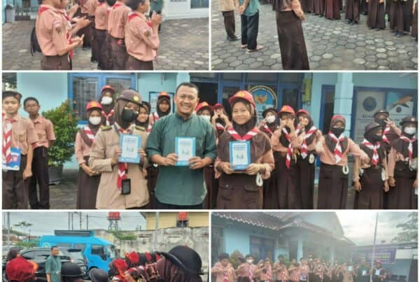 Kunjungan Anggota Pramuka SMP Negeri 3 Kota Tegal