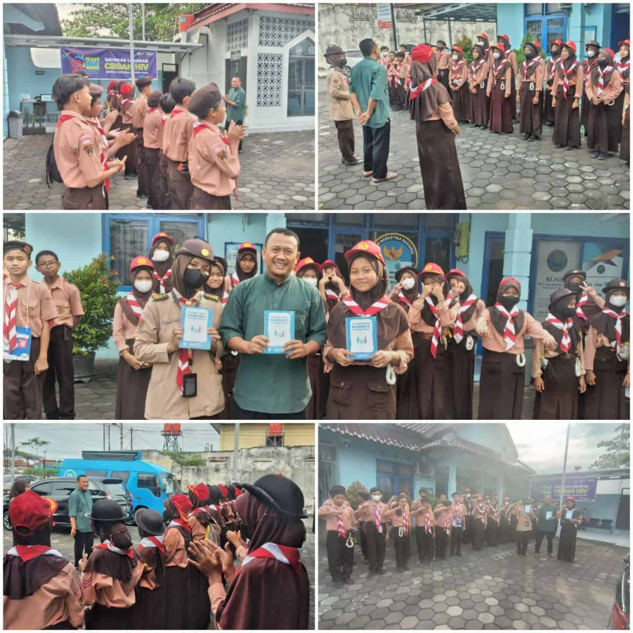 Kunjungan Anggota Pramuka SMP Negeri 3 Kota Tegal Kunjungan Anggota Pramuka SMP Negeri 3 Kota Tegal