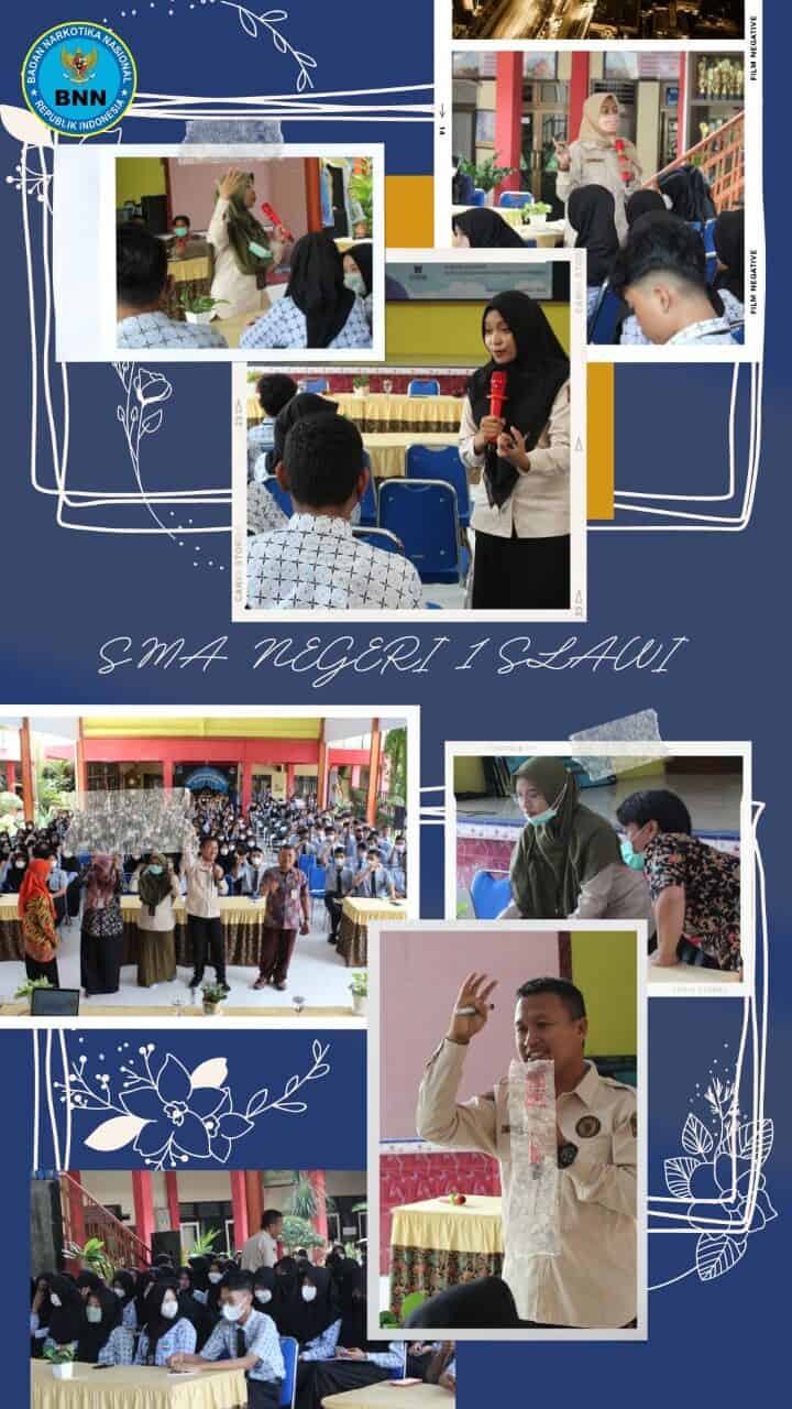 Kegiatan Informasi dan Edukasi P4GN Melalui Sosialisasi P4GN kepada Pelajar SMAN 1 Slawi Kegiatan Informasi dan Edukasi P4GN Melalui Sosialisasi P4GN kepada Pelajar SMAN 1 Slawi