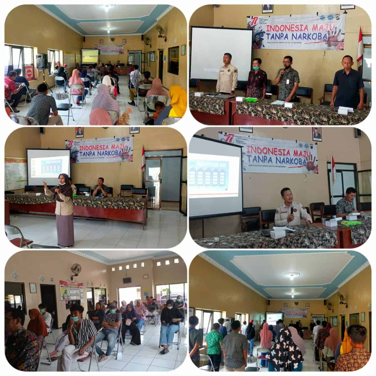 Kegiatan Informasi dan Edukasi melalui Sosialisasi P4GN pada Tokoh/Pemuda Desa Wanacala Kecamatan Songgom Kegiatan Informasi dan Edukasi melalui Sosialisasi P4GN pada Tokoh/Pemuda Desa Wanacala Kecamatan Songgom