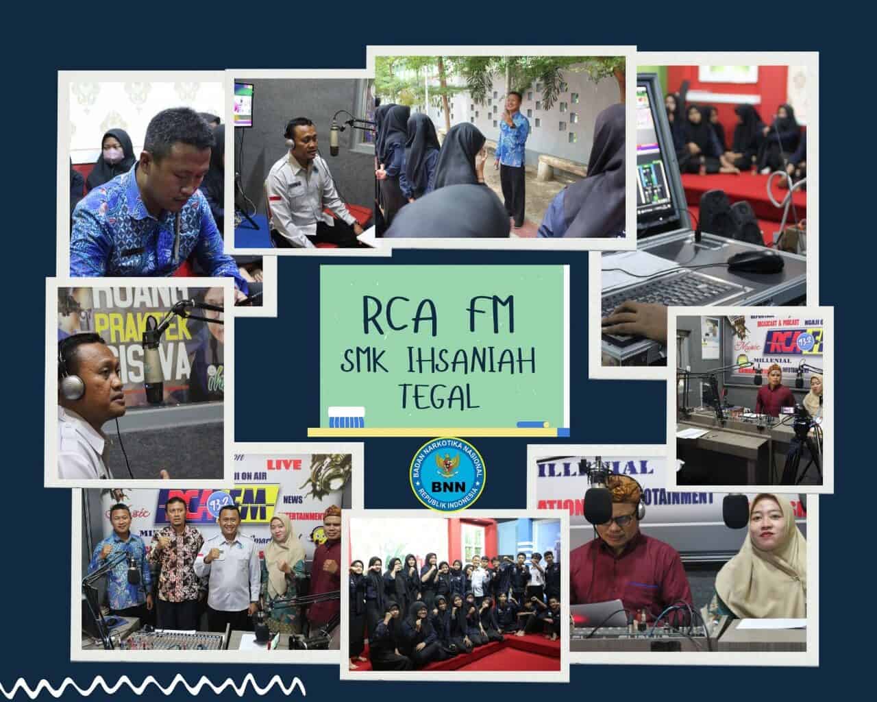 Kegiatan Informasi Edukasi P4GN Melalui Podcast Sosialisasi Bahaya Narkoba Dengan SMK Ihsaniyah Kota Tegal Kegiatan Informasi Edukasi P4GN Melalui Podcast Sosialisasi Bahaya Narkoba Dengan SMK Ihsaniyah Kota Tegal
