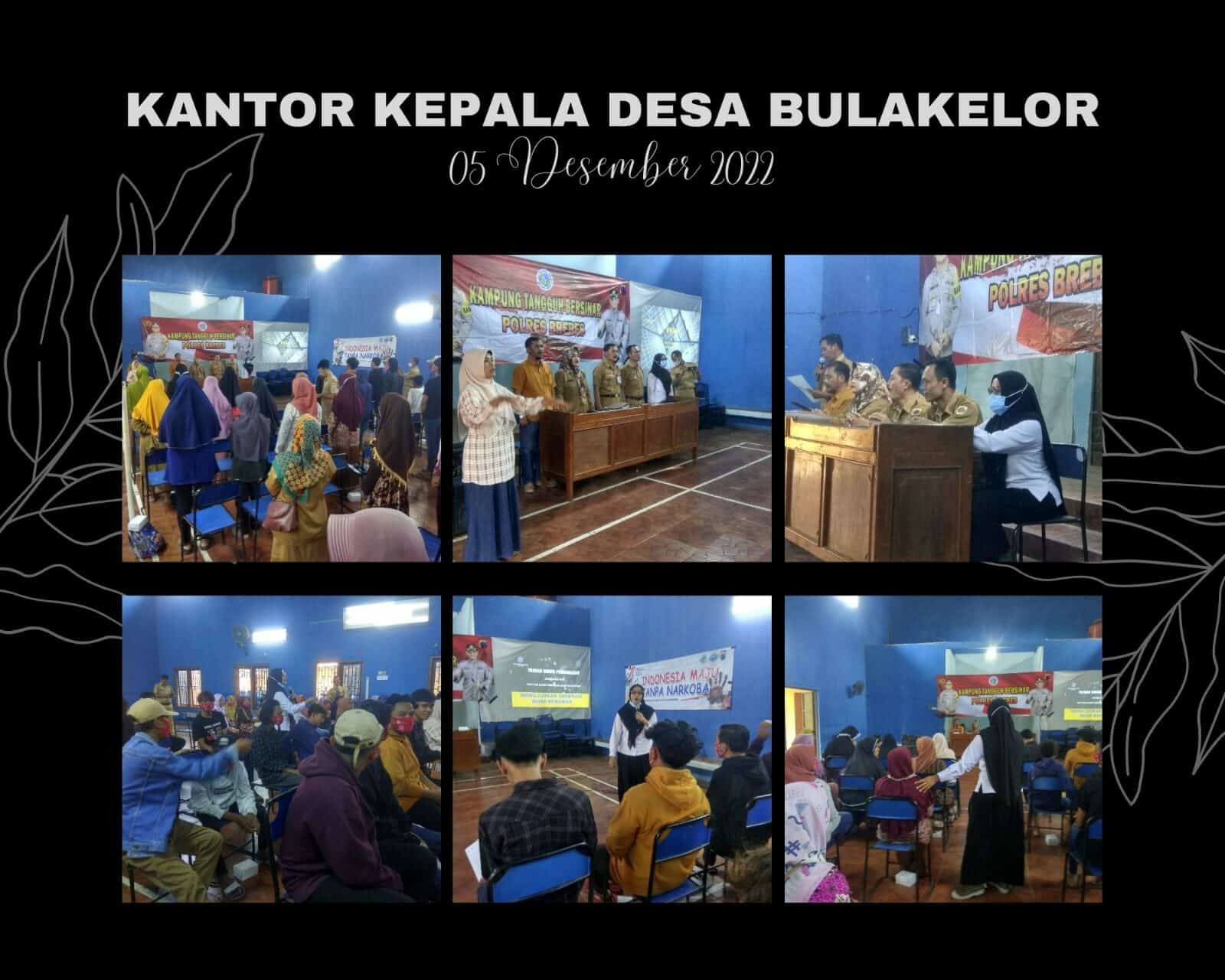 Pelaksanaan Sosialisasi Bahaya Narkoba, Indonesia Maju Tanpa Narkoba Di Kantor Kepala Desa Bulakelor Pelaksanaan Sosialisasi Bahaya Narkoba, Indonesia Maju Tanpa Narkoba Di Kantor Kepala Desa Bulakelor