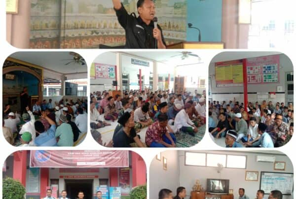 Pembinaan Rohani WBP dan Sosialisasi bahaya narkoba di Lapas Kelas II B Brebes