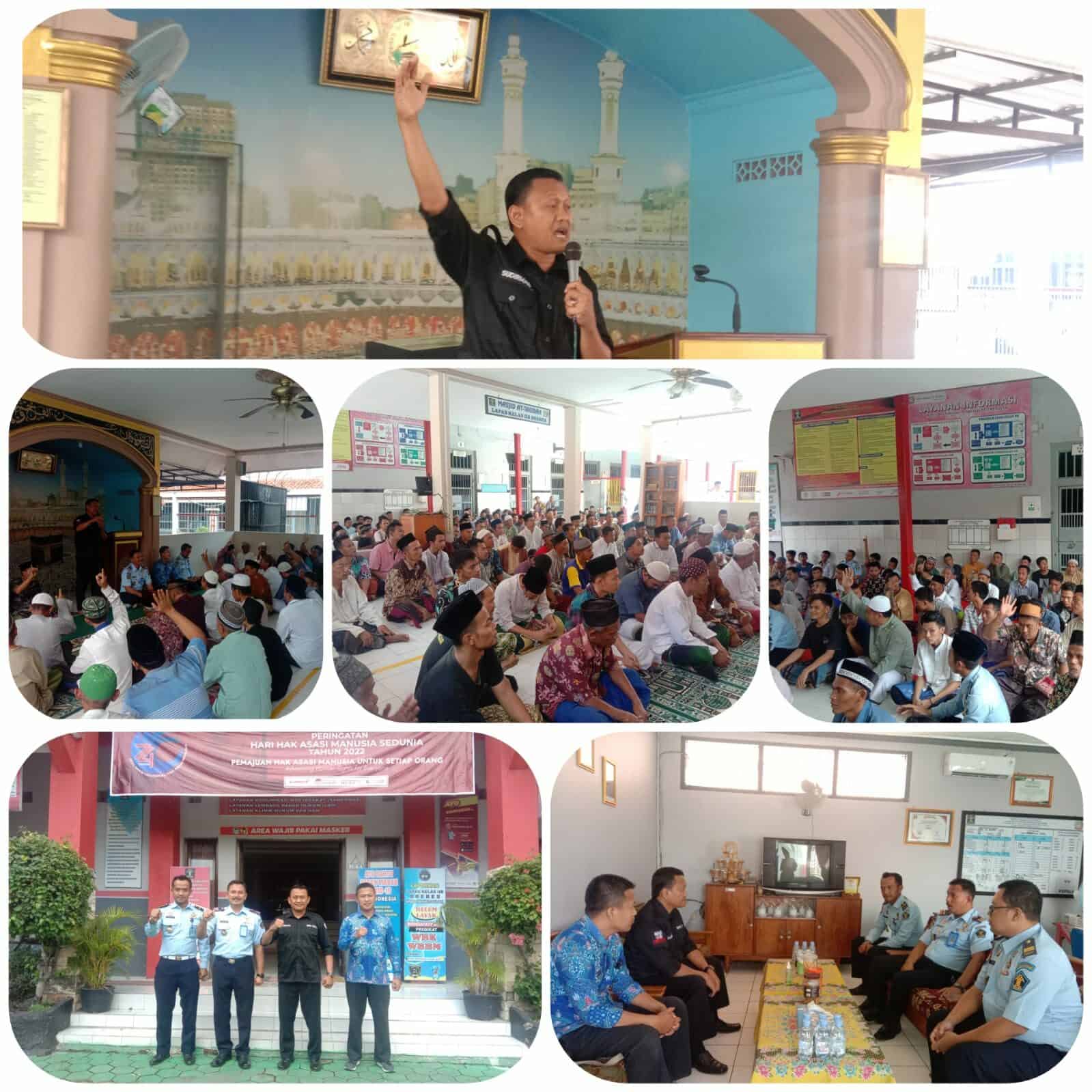 Pembinaan Rohani WBP dan Sosialisasi bahaya narkoba di Lapas Kelas II B Brebes Pembinaan Rohani WBP dan Sosialisasi bahaya narkoba di Lapas Kelas II B Brebes