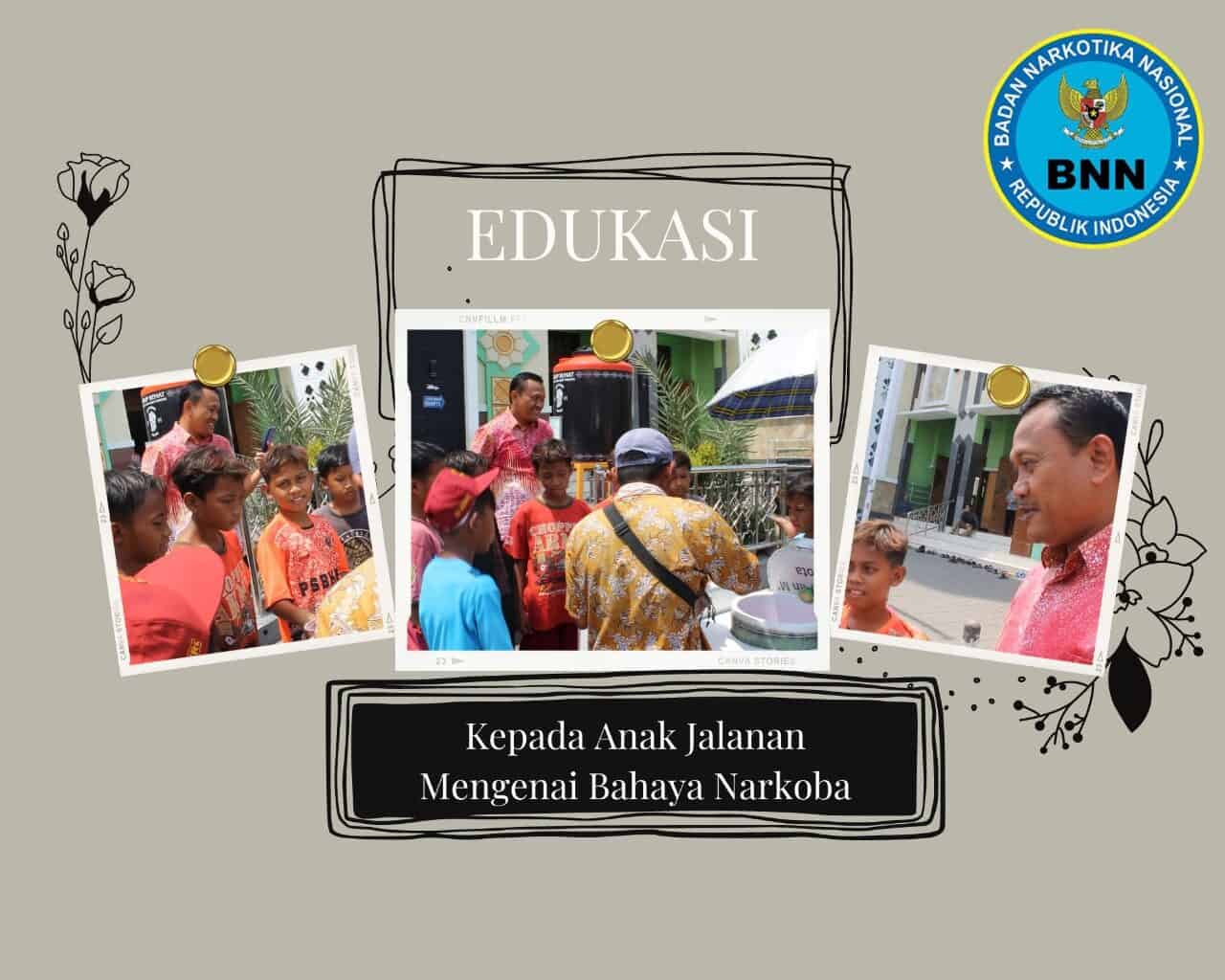 EDUKASI KEPADA ANAK-ANAK DI JALANAN EDUKASI KEPADA ANAK-ANAK DI JALANAN