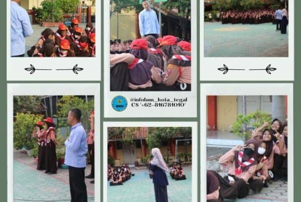 Kegiatan Informasi Dan Edukasi P4GN Pada Ekstrakurikuler Pramuka SMPN 3 Tegal