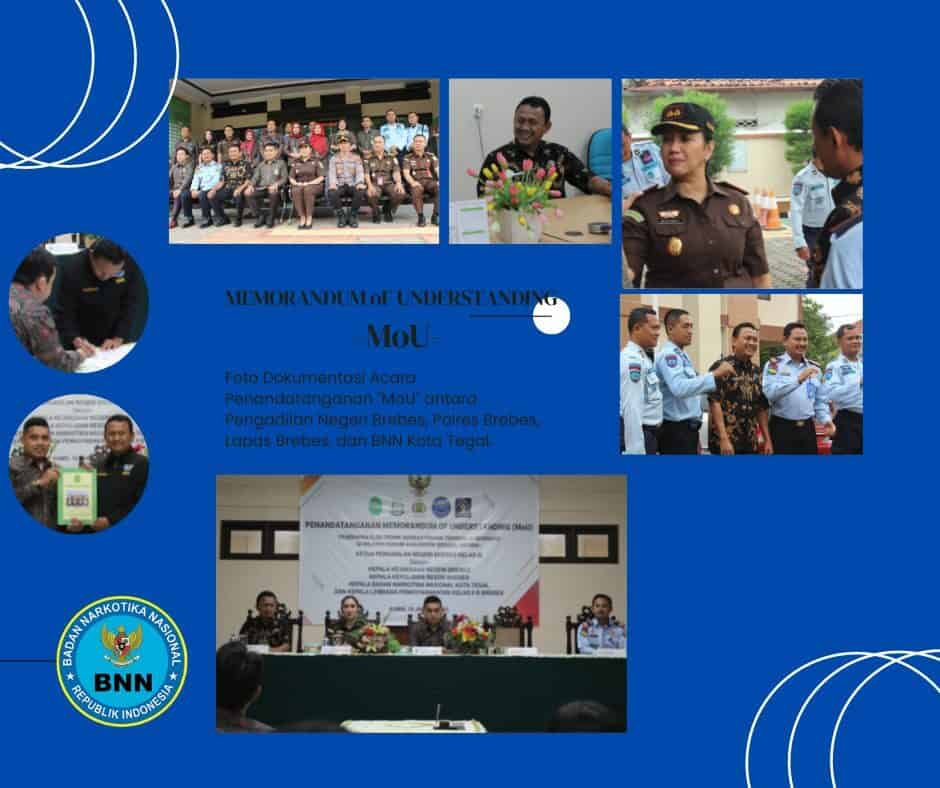 Penandatanganan Memorandum of Understanding (MoU) Penerapan Elektronik Berkas Pidana Terpadu (E-Berpadu) di Pengadilan Negeri Kab. Brebes enandatanganan Memorandum of Understanding (MoU) Penerapan Elektronik Berkas Pidana Terpadu (E-Berpadu) di Pengadilan Negeri Kab. Brebes