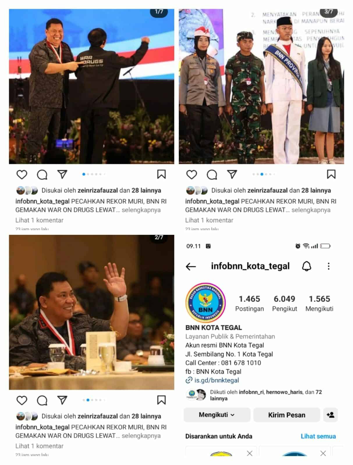 Gema War On Drugs BNN Di Bregas (Brebes, Tegal, Slawi) Gema War On Drugs BNN Di Bregas (Brebes, Tegal, Slawi)