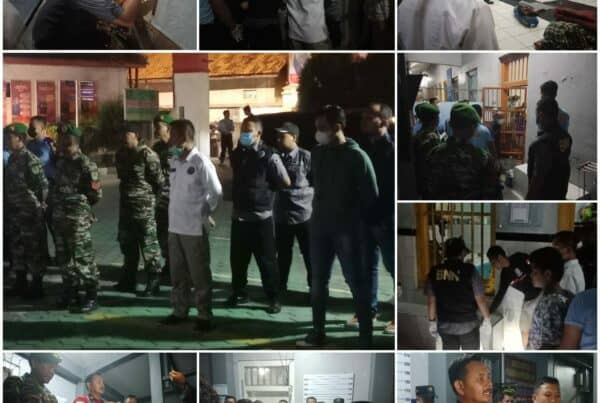 Kegiatan Razia Gabungan Mewujudkan Lapas Bersinar Dalam Rangka Peringatan Hari Bakti Permasyarakatan Ke 59 di Lapas Kelas II B Brebes