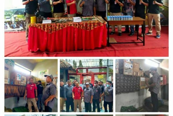 Kegiatan “Razia & Tes urine Narkoba Mewujudkan Lapas Bersinar Dalam Rangka Peringatan Hari bakti permasyarakatan Ke 59 di Lapas kelas II B Slawi”
