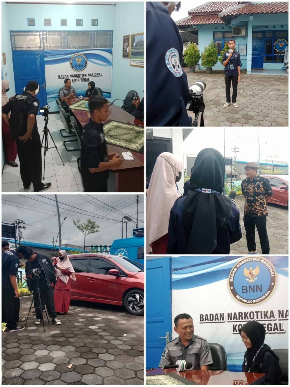 Kegiatan Sinergitas Antara BNN Kota Tegal Dengan SMK Ihsaniyah Tegal Melalui Liputan Broadcasting Kegiatan Sinergitas Antara BNN Kota Tegal Dengan SMK Ihsaniyah Tegal Melalui Liputan Broadcasting