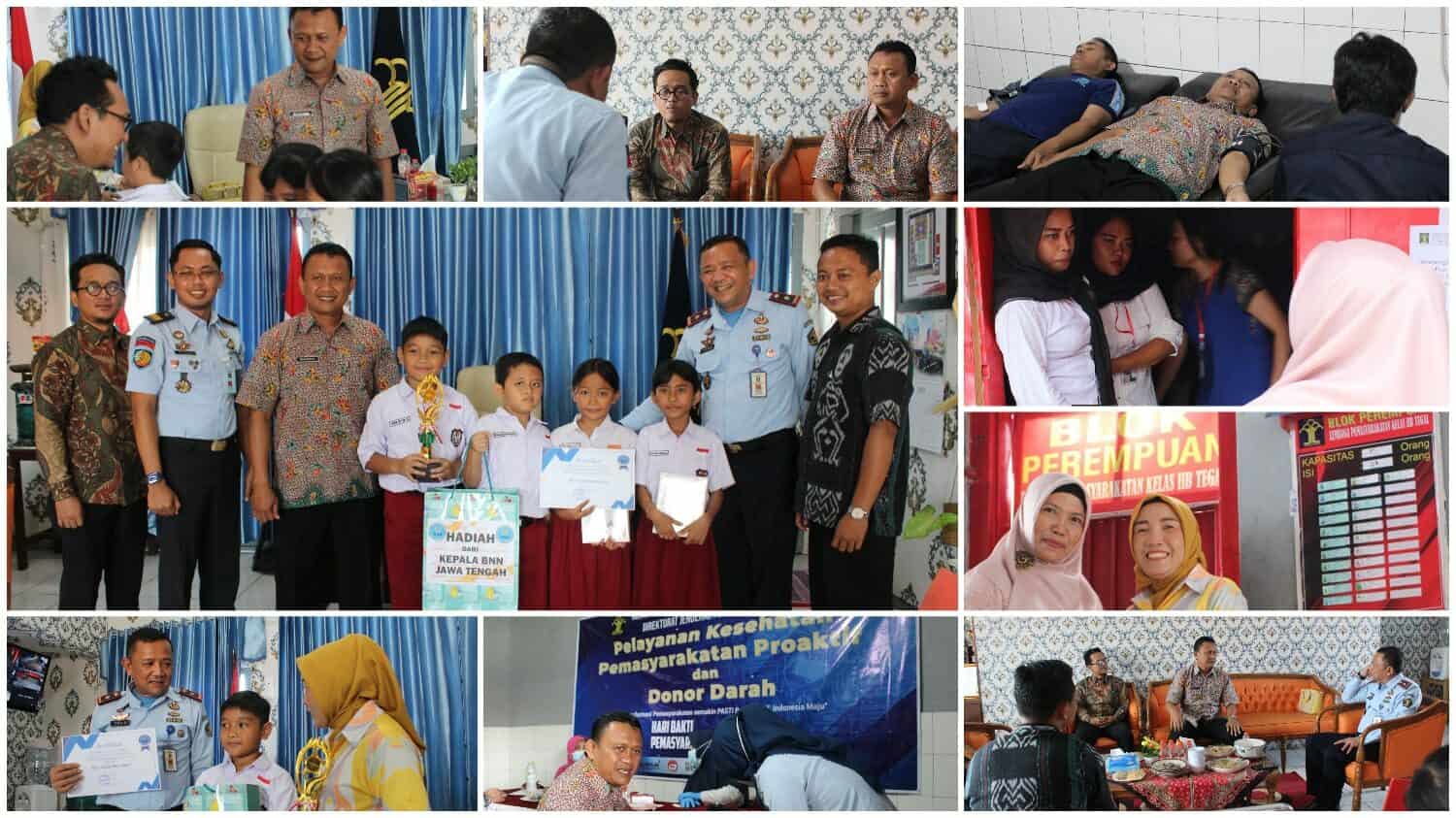 Kegiatan Sinergitas antara BNN Kota Tegal Dengan Lapas Kelas II-B Tegal Kegiatan Sinergitas antara BNN Kota Tegal Dengan Lapas Kelas II-B Tegal