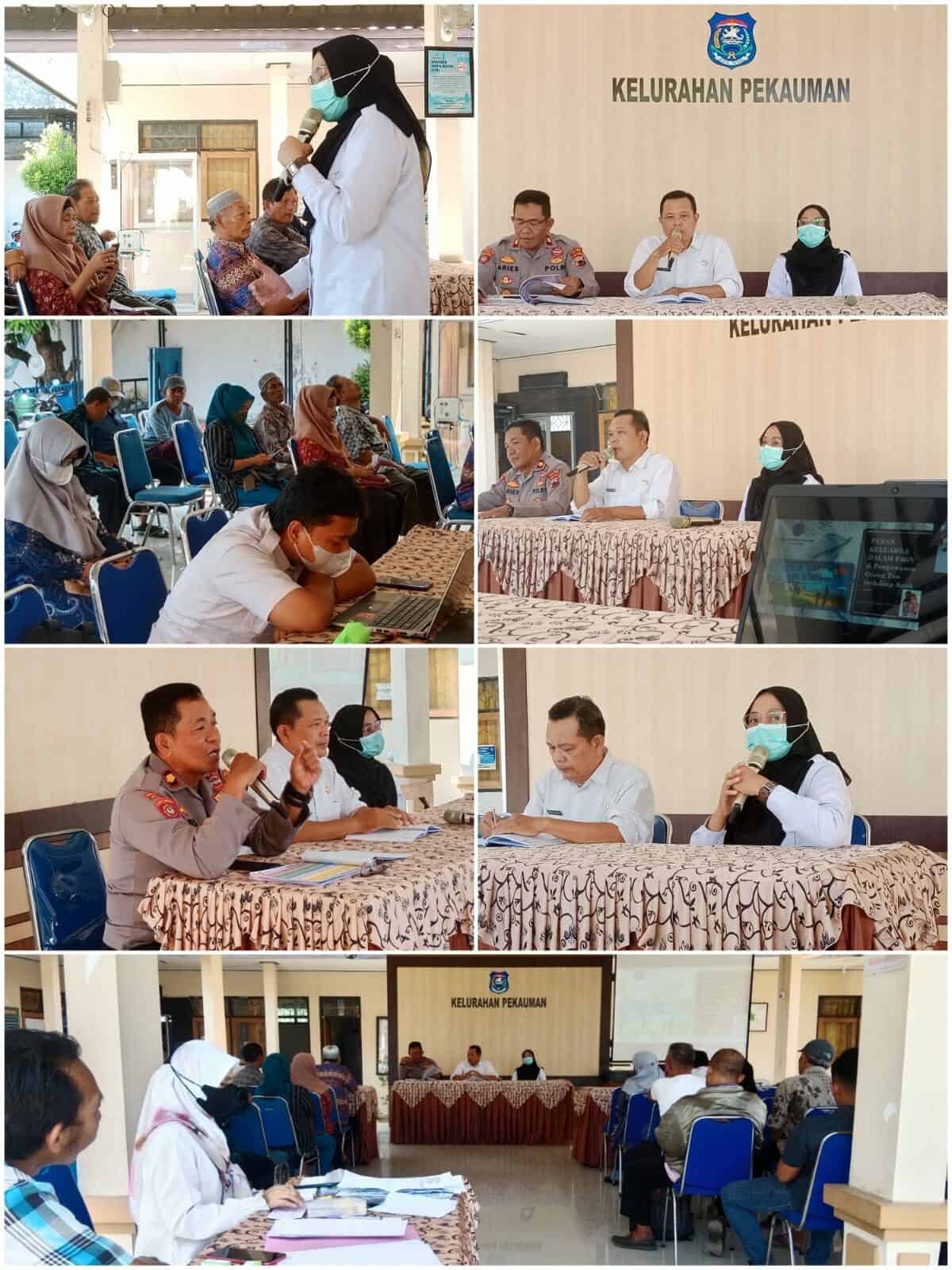 Kegiatan Kesadaran Kamtibmas dan Peran Keluarga Dalam P4GN di Kelurahan Pekauman