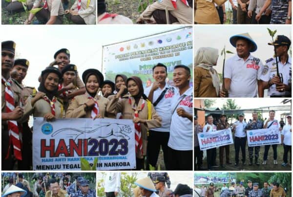 Penanaman Mangrove Serentak Di Objek Wisata Pulau Kodok Tegal