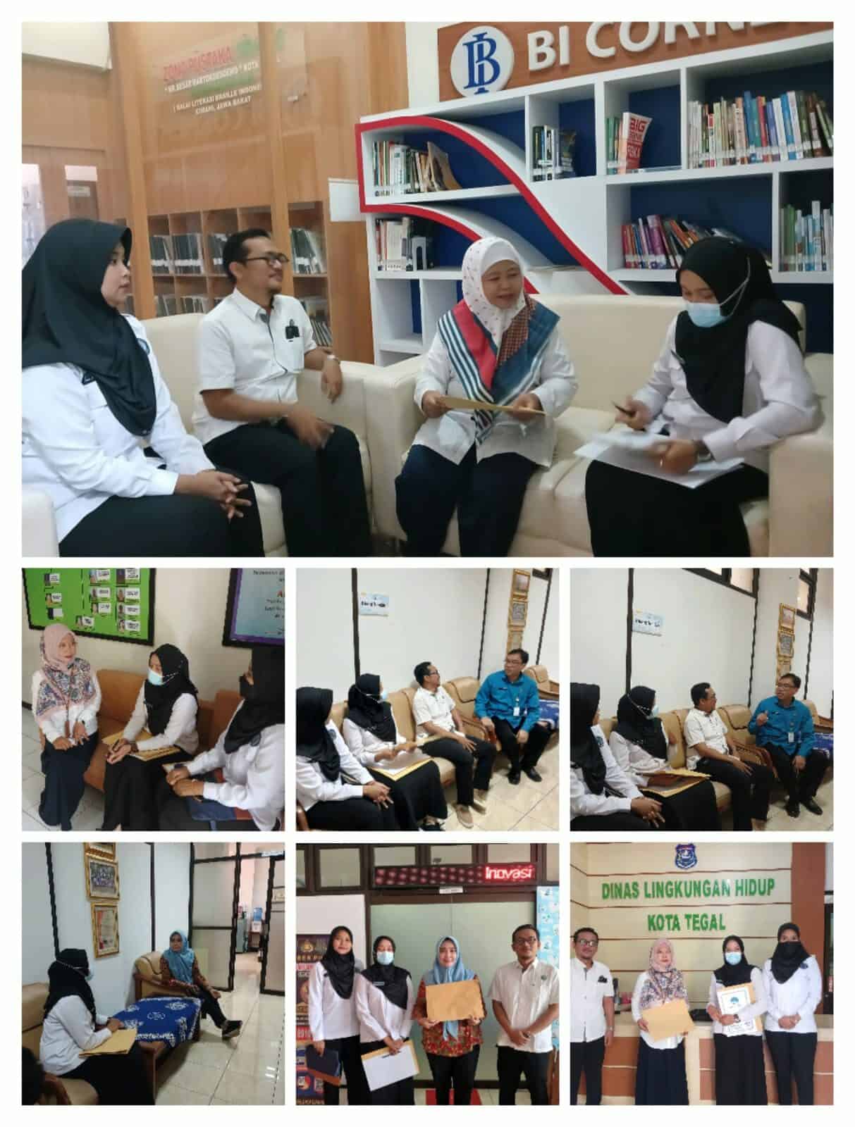 Monitoring dan Evaluasi Program Pemberdayaan Masyarakat di Instansi Pemerintah (Dinas Arpusda, DLH dan DPMPTSP) Kota Tegal Monitoring dan Evaluasi Program Pemberdayaan Masyarakat di Instansi Pemerintah (Dinas Arpusda, DLH dan DPMPTSP) Kota Tegal