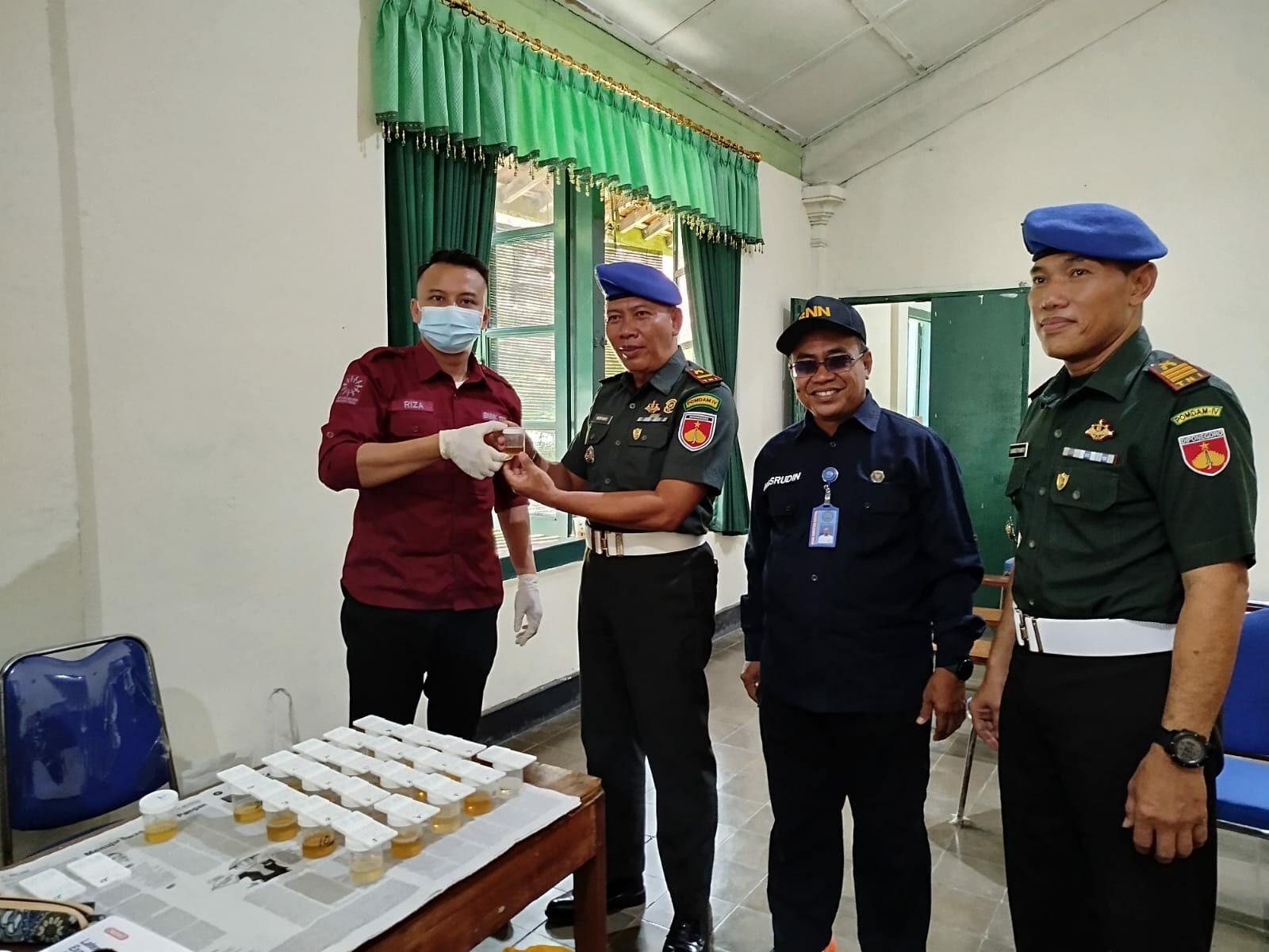 BNNK Tegal Tes Urine Personil Subdenpom Tegal dan Brebes BNNK Tegal Tes Urine Personil Subdenpom Tegal dan Brebes