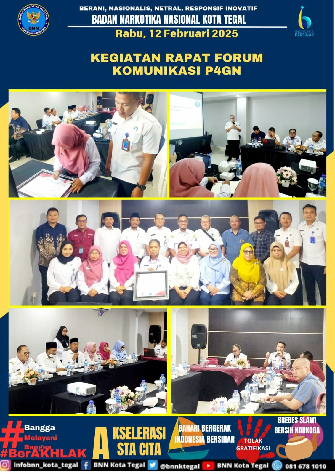 Kegiatan Rapat Forum Komunikasi P4GN Kegiatan Rapat Forum Komunikasi P4GN