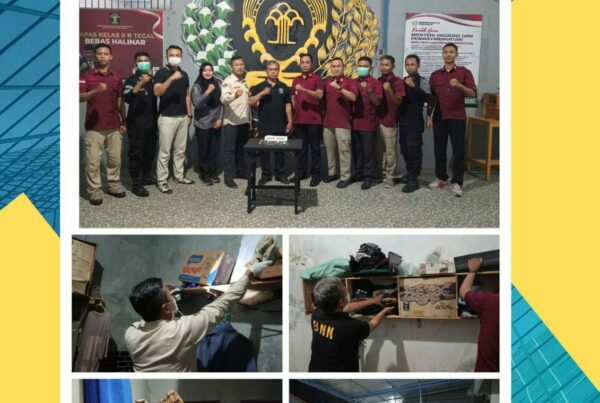 Kegiatan Razia Warga Binaan Lapas Kelas 2B Tegal Kegiatan Razia Warga Binaan Lapas Kelas 2B Tegal
