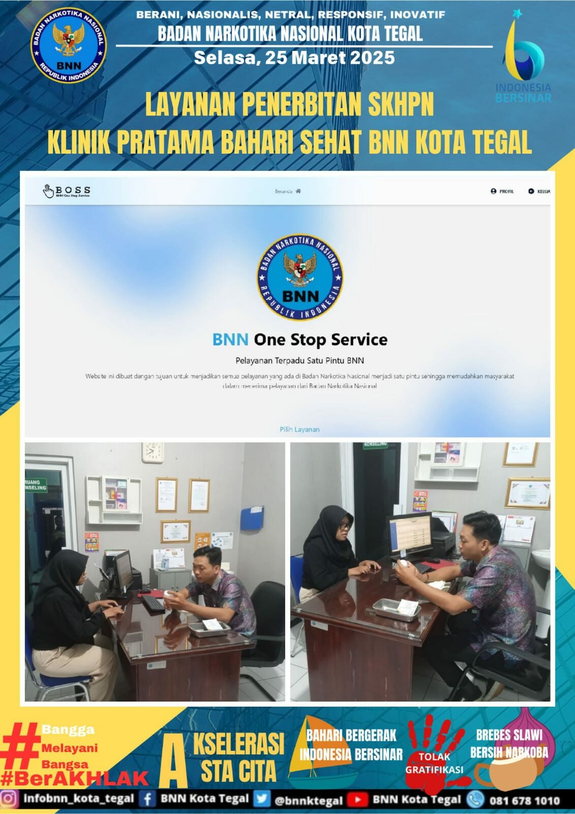 Layanan Penerbitan SKHPN Klinik Pratama Bahari Sehat BNN Kota Tegal Layanan Penerbitan SKHPN Klinik Pratama Bahari Sehat BNN Kota Tegal
