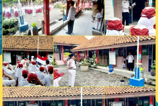 Kegiatan Diseminfo P4GN melalui Upacara Bendera di SD N Tegalsari 6