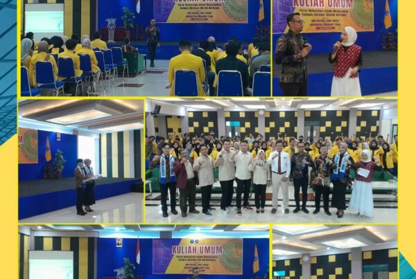 Kegiatan Kuliah Umum Peran Mahasiswa dalam Mewujudkan Kampus Bersinar di Universitas Pancasakti Tegal