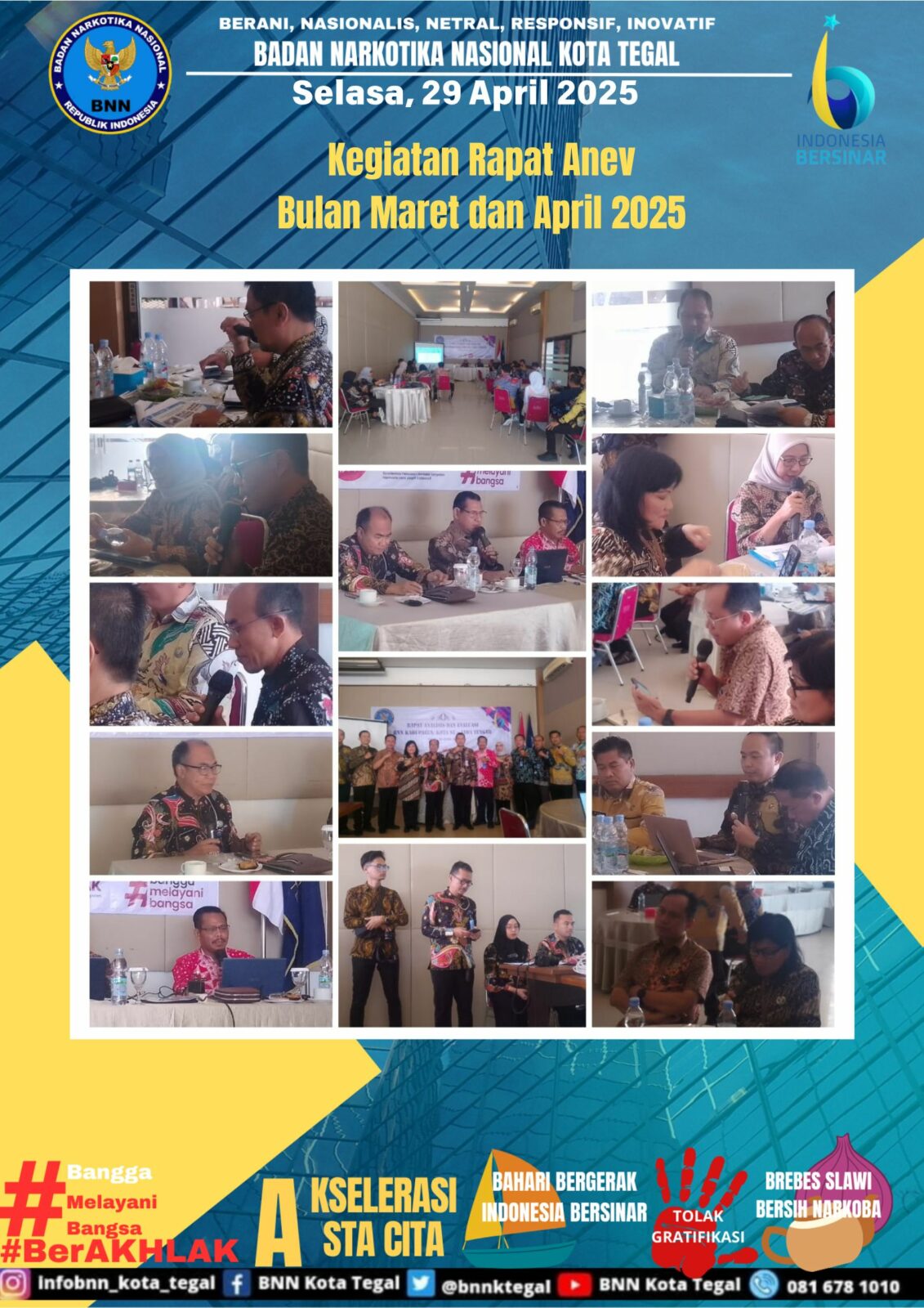 Kegiatan Rapat Anev Bulan Maret dan April 2025 Kegiatan Rapat Anev Bulan Maret dan April 2025