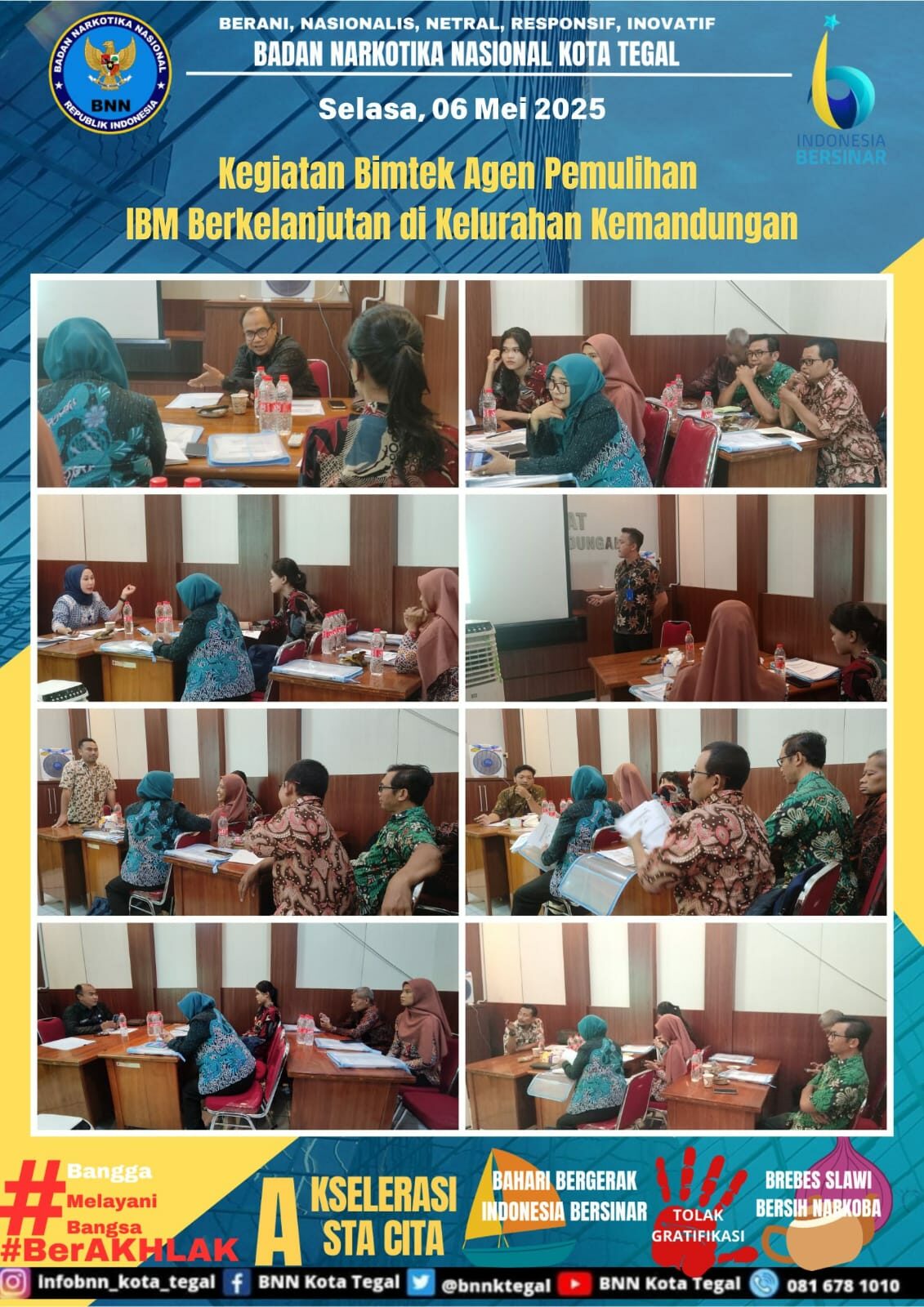 Kegiatan Bimbingan Teknis Agen Pemulihan IBM Berkelanjutan MANTRA Kelurahan Kemandungan Hari Pertama Kegiatan Bimbingan Teknis Agen Pemulihan IBM Berkelanjutan MANTRA Kelurahan Kemandungan Hari Pertama
